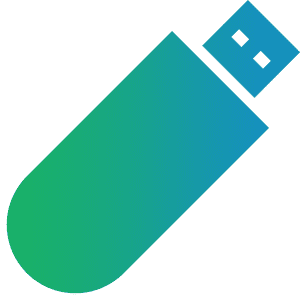 USB disposal icon